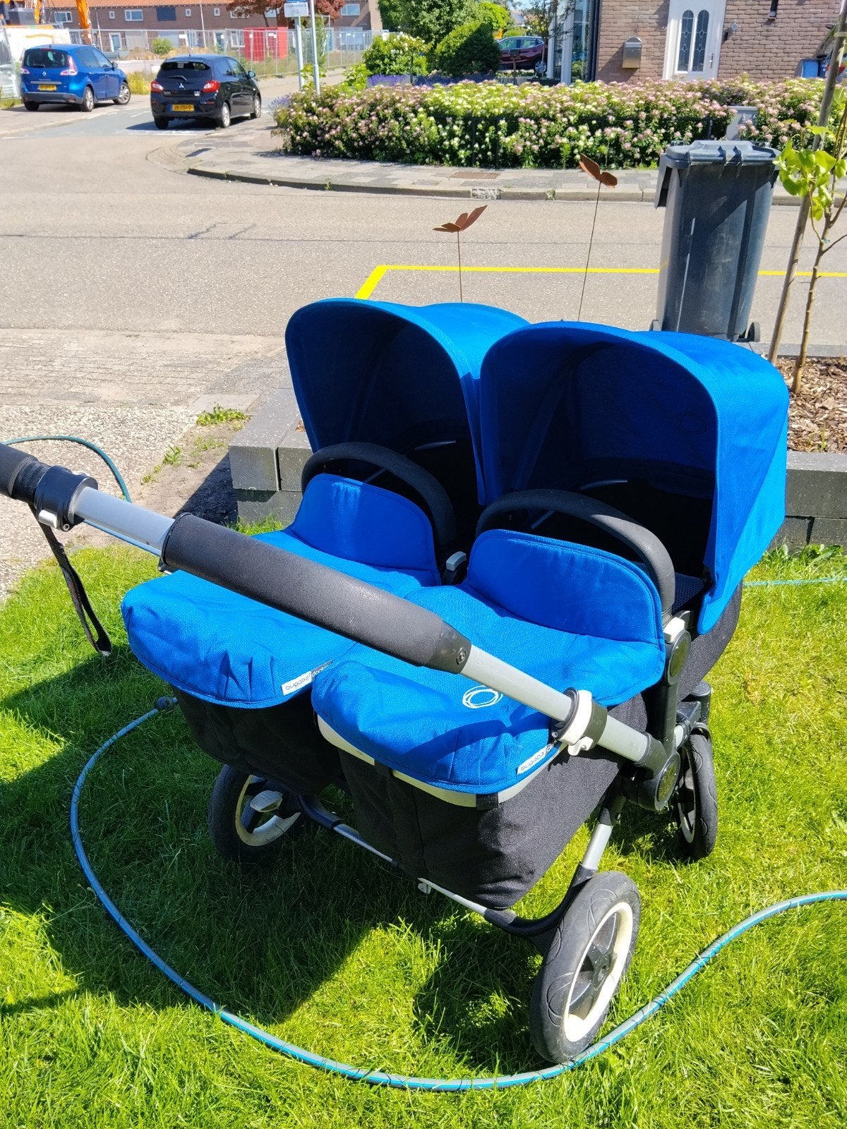 Bugaboo Donkey 2014 Duo/Tweelingwagen veel extra's, Ophalen, Gebruikt, Bugaboo