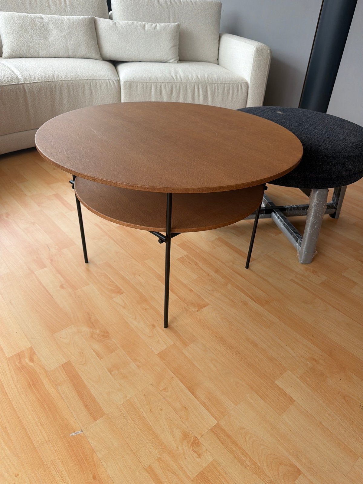 Ufo van passe partout ( 2 maten ), Huis en Inrichting, Rond, Zo goed als nieuw, 5 – 50, Overige houtsoorten