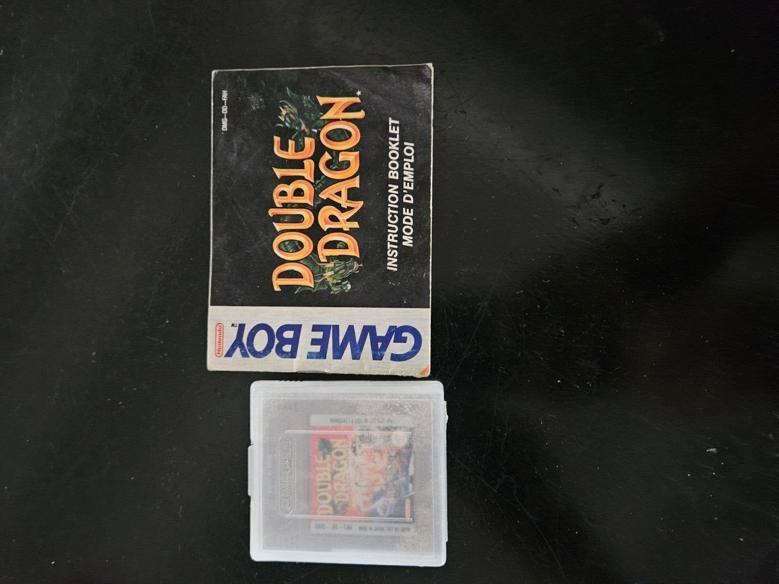 Double Dragon Game Boy (DMG-DD-NOE) met boekje, Spelcomputers en Games, Games | Nintendo Game Boy, Gebruikt, Vechten, 1 speler