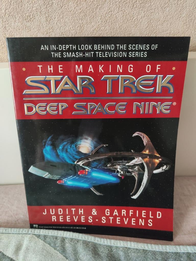 The Making of Star Trek Deep Space Nine Boek, Boeken, Science fiction, Zo goed als nieuw, Ophalen of Verzenden