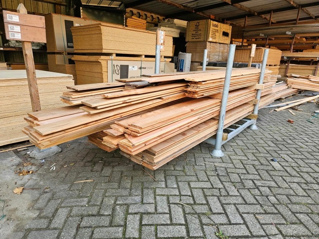 B keuze tuinhout, goedkoop! geïmpregneerd, Douglas hardhout, Planken, Ophalen of Verzenden, Zo goed als nieuw, Hardhout