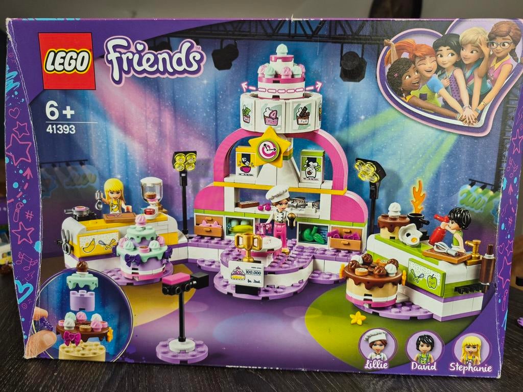 LEGO Friends 41393 Bakwedstrijd - Compleet met doos, Ophalen of Verzenden