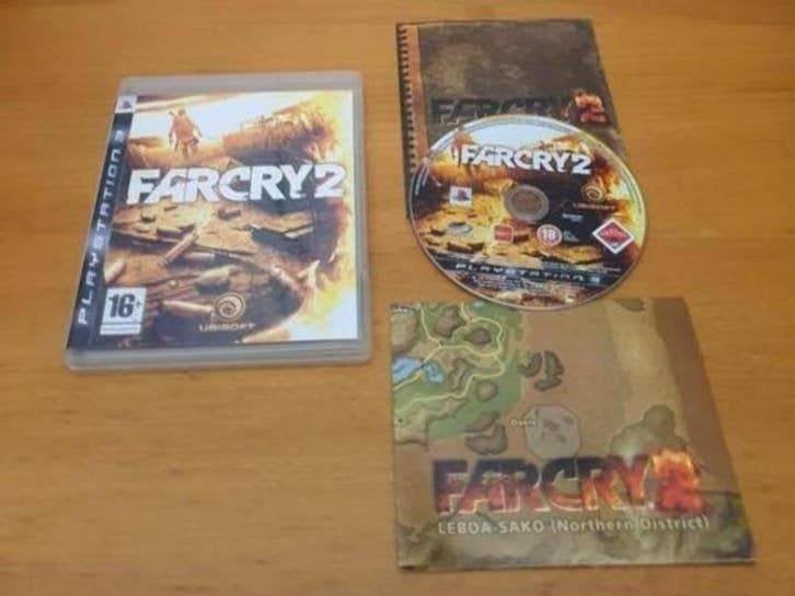 PS3 | FARCRY 2 / FAR CRY 2 met MAP, Avontuur en Actie, Gebruikt, Vanaf 18 jaar, 1 speler