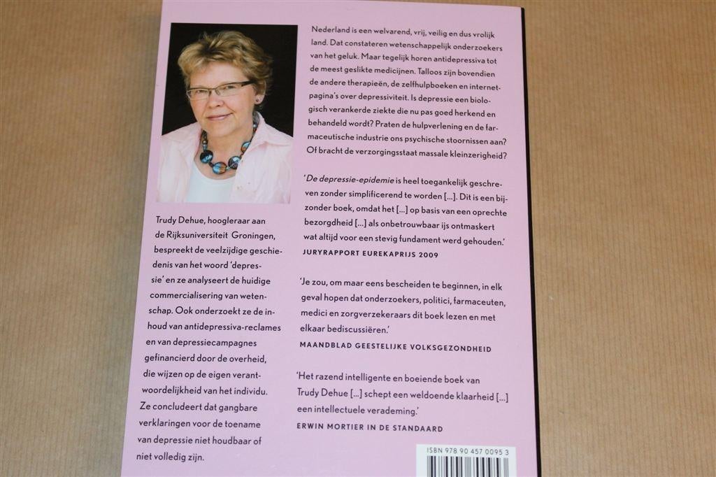 De Depressie-Epidemie — De Waarheid over Antidepressiva, Ophalen of Verzenden, Gelezen, Overige onderwerpen, Achtergrond en Informatie