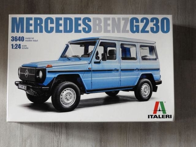 Mercedes Benz G230, Hobby en Vrije tijd, Modelbouw | Auto's en Voertuigen, Ophalen, Groter dan 1:32, Nieuw, Italeri