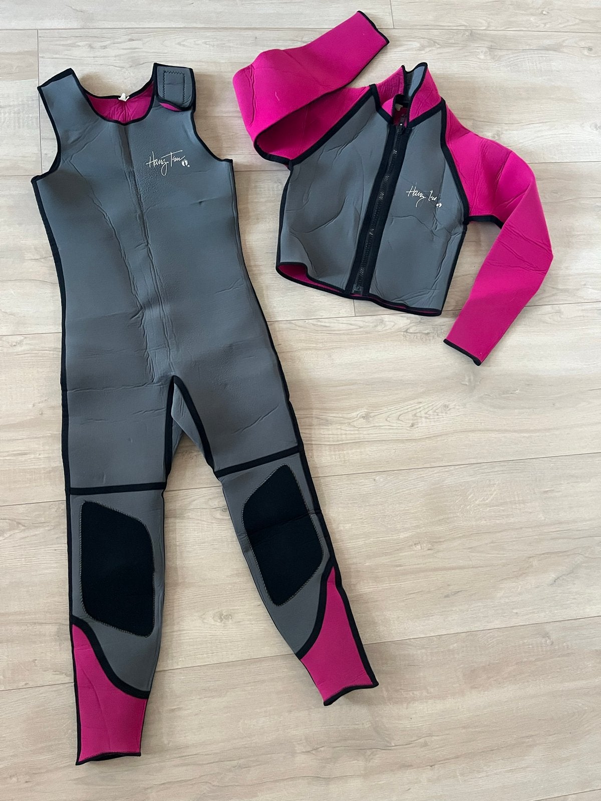 Hang Tan Wetsuit met jasje - Maat S/M, Ophalen of Verzenden, Gebruikt, Wetsuit