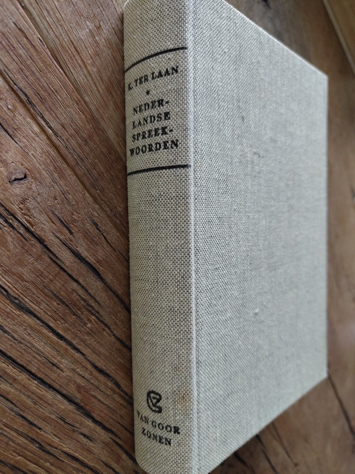 Nederlandse spreekwoorden - K. ter Laan - 1950, Boeken, Encyclopedieën, Ophalen of Verzenden, Gelezen, Overige onderwerpen