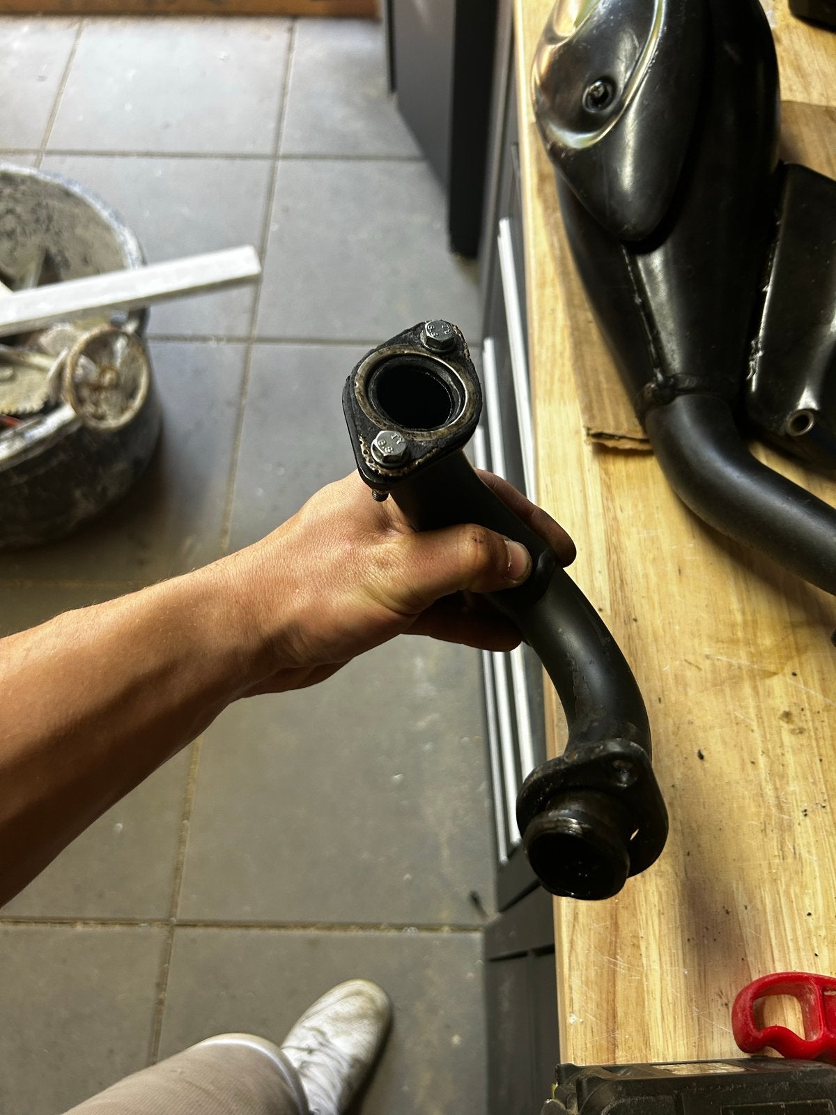 ESM sco8 uitlaat voor 2-takt Piaggio Zip, Ophalen of Verzenden, Gebruikt, Overige typen