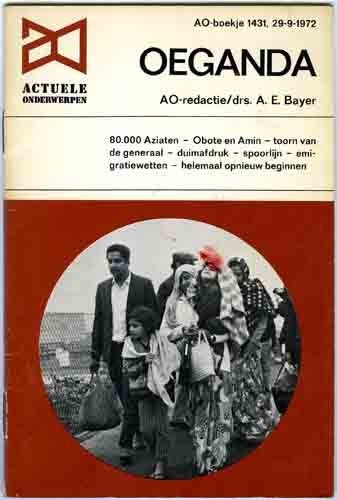 Oeganda - A. E. Bayer, 20e eeuw of later, Afrika, Ophalen of Verzenden, Zo goed als nieuw