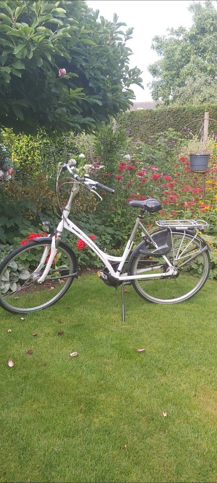 Fiets Batavus Jakima wit batavus fiets Jakima, Ophalen, Gebruikt, Versnellingen, Batavus