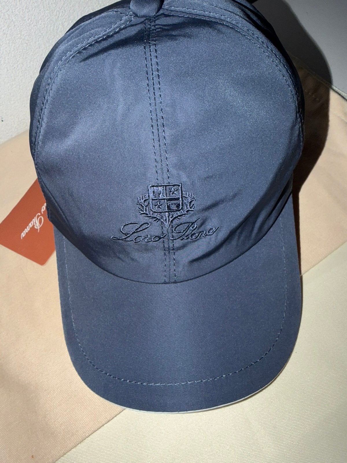 Loro piana pet - Lichtblauw - Nieuw, Kleding | Heren, Hoeden en Petten, Ophalen of Verzenden, Zo goed als nieuw
