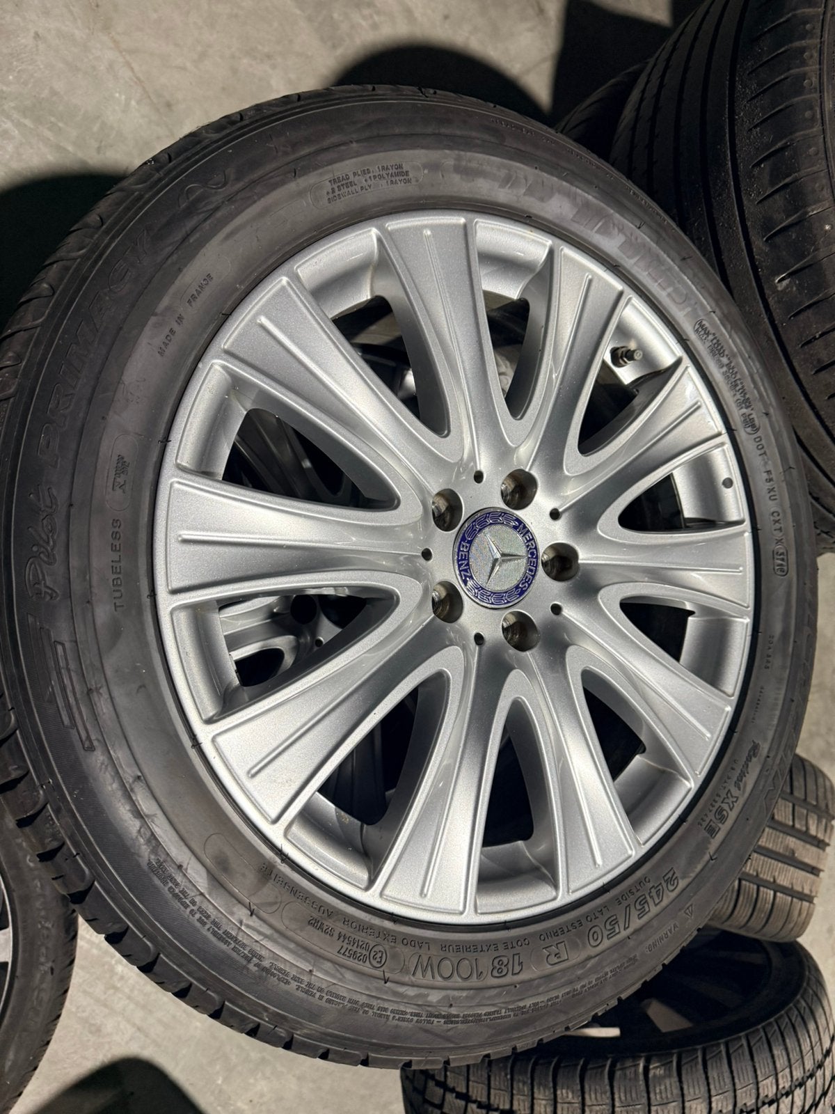 W222 W221 S-Klasse S350 VELGEN S500 Mercedes 5x112 18INCH 18, Auto-onderdelen, Ophalen, Mercedes-Benz