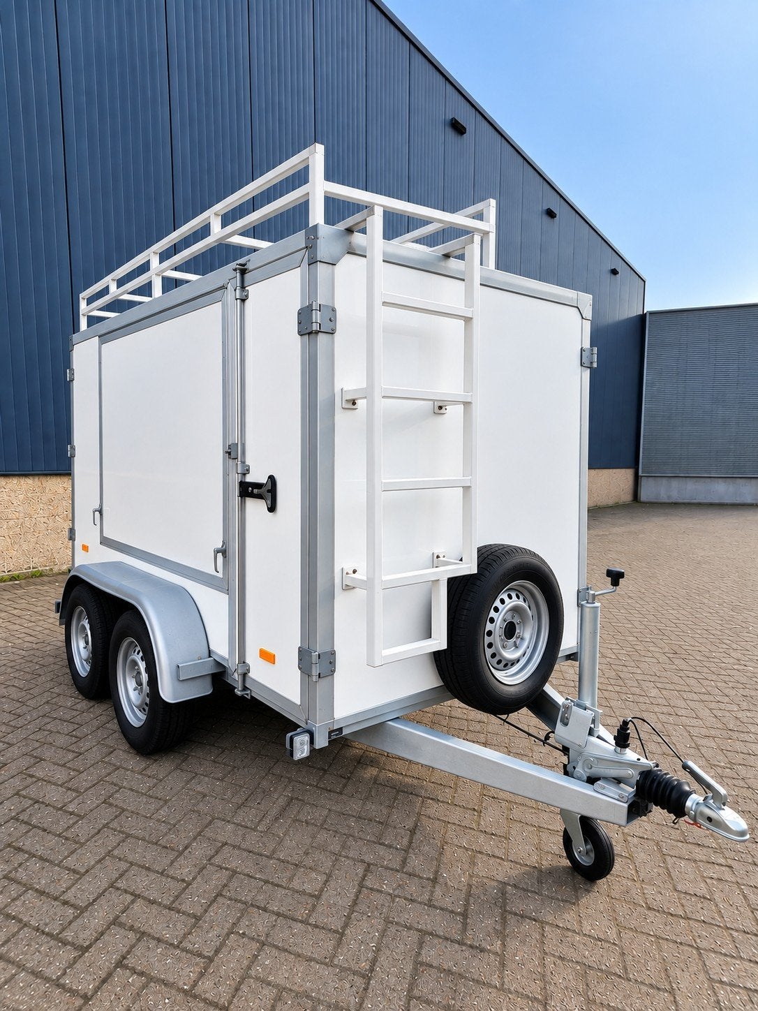 Professionele Hogedruk Trailer met Dieselmotor, Ophalen, Gebruikt