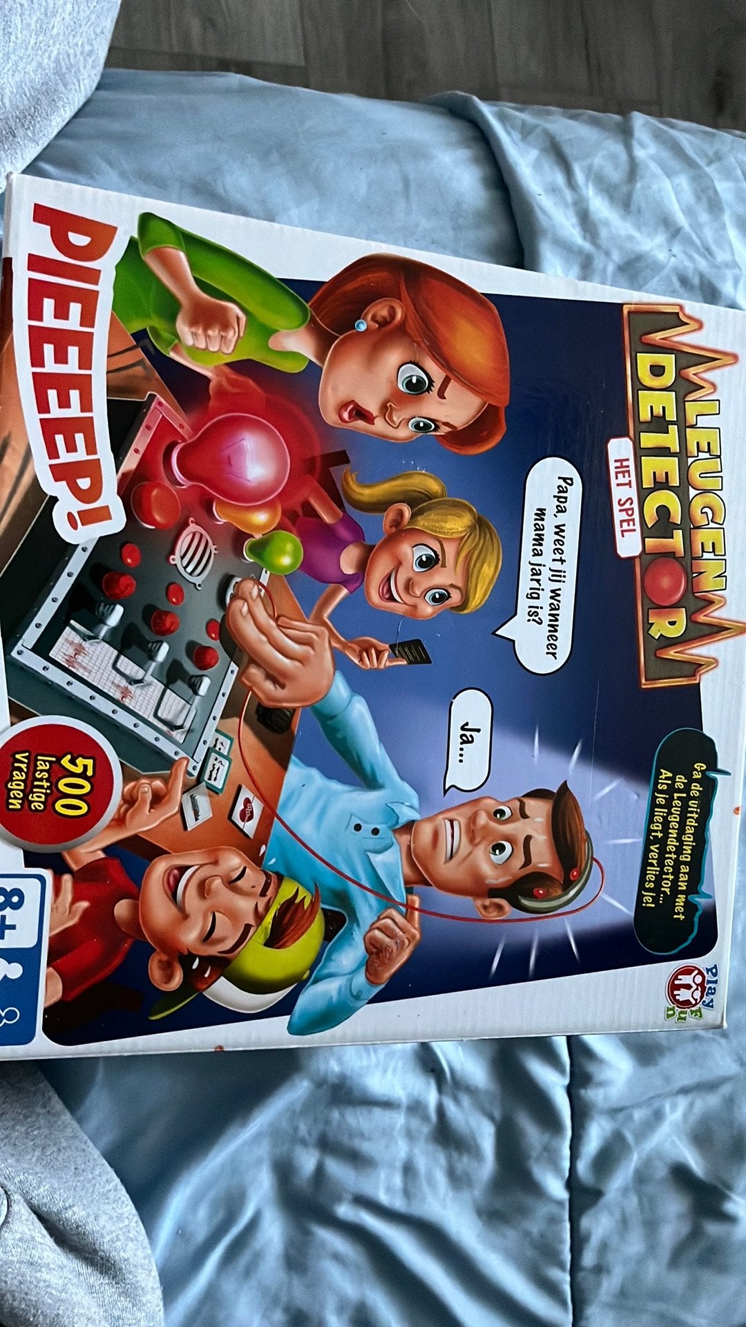 Leugen detector spel compleet, Ophalen of Verzenden, Zo goed als nieuw