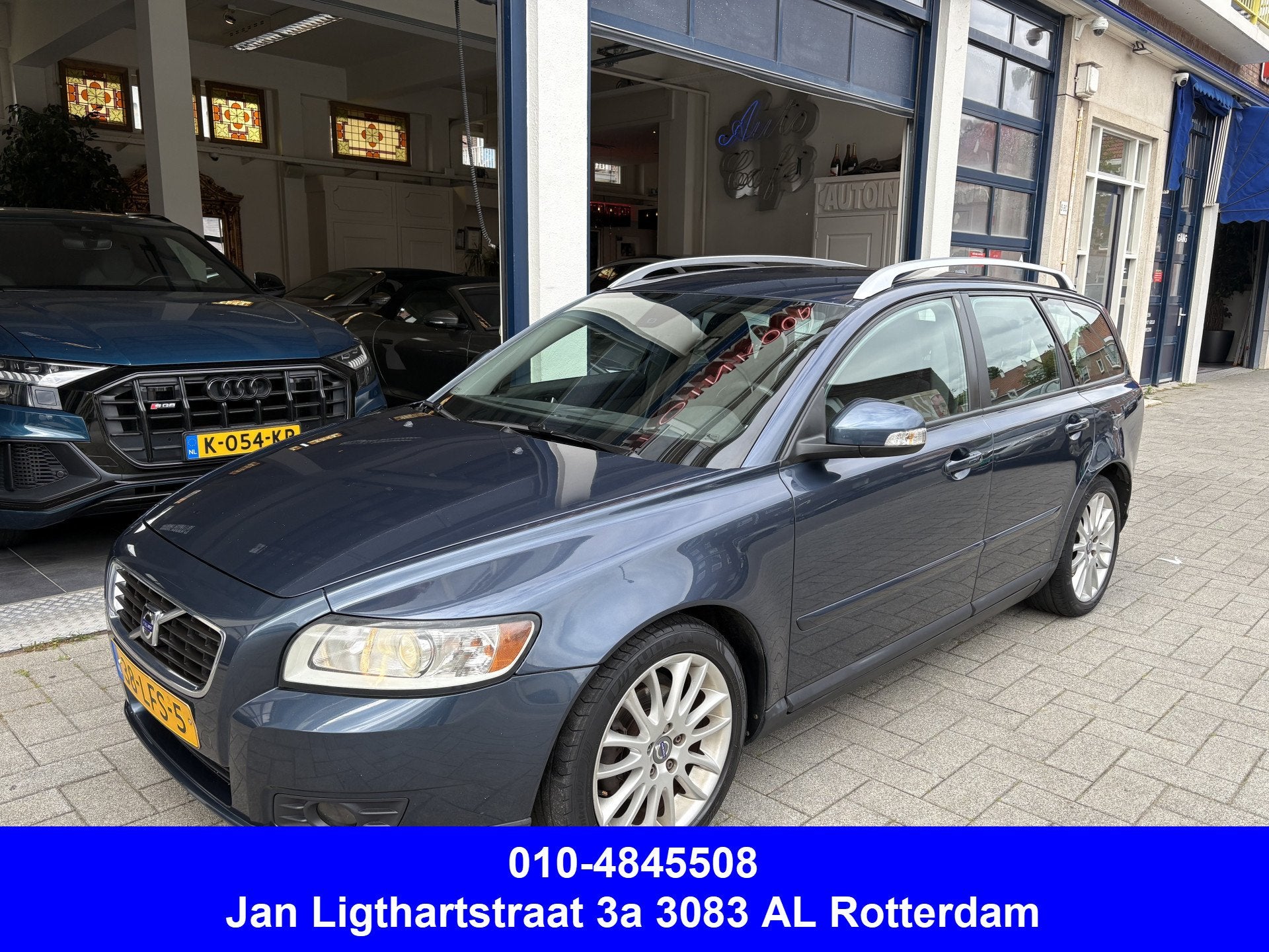 Volvo V50 1.6D S/S (bj 2010), Auto's, Volvo, Voorwielaandrijving, Gebruikt, 4 cilinders, Blauw