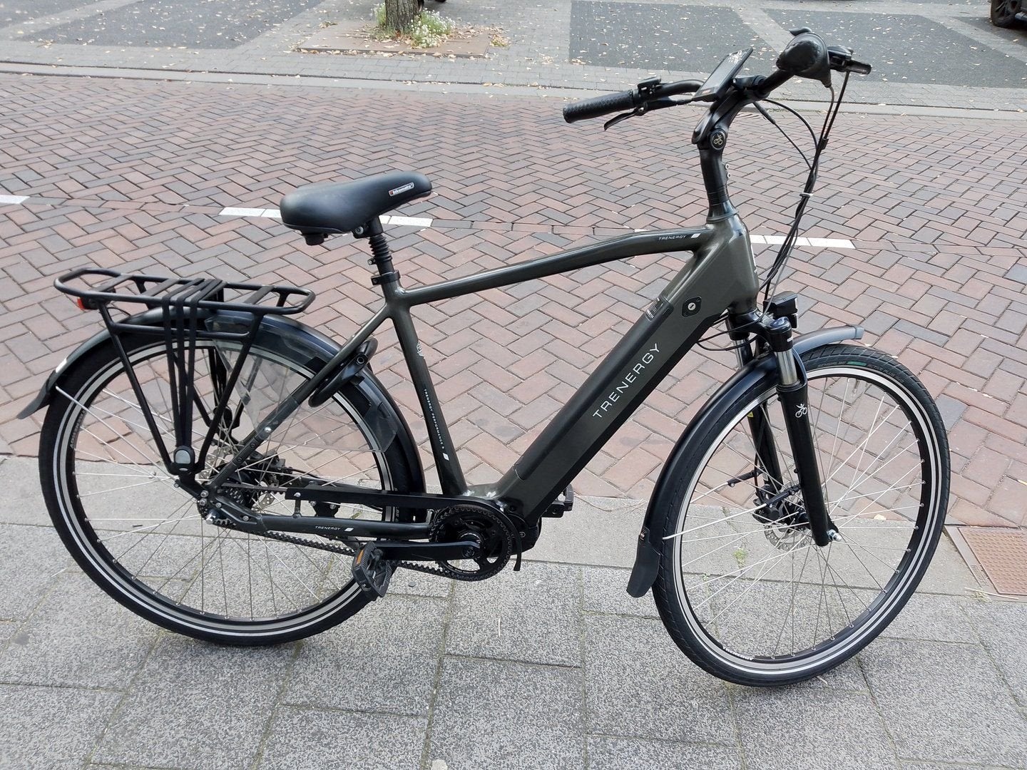 Trenergy Performance S h53 elektrische fiets mid.motor+belt, Overige merken, -, -, Zo goed als nieuw