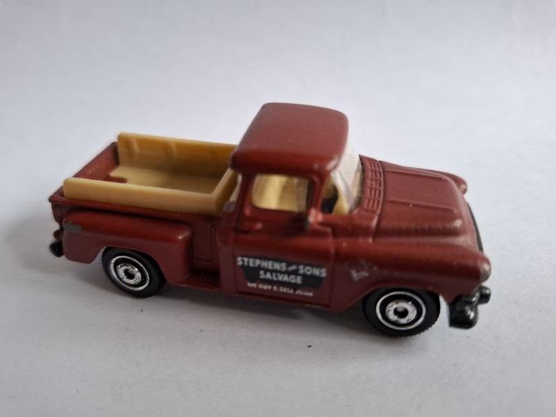 GMC Stepside Stephens Sons Salvage Matchbox 3 inch pick up, Ophalen of Verzenden, Nieuw, Auto
