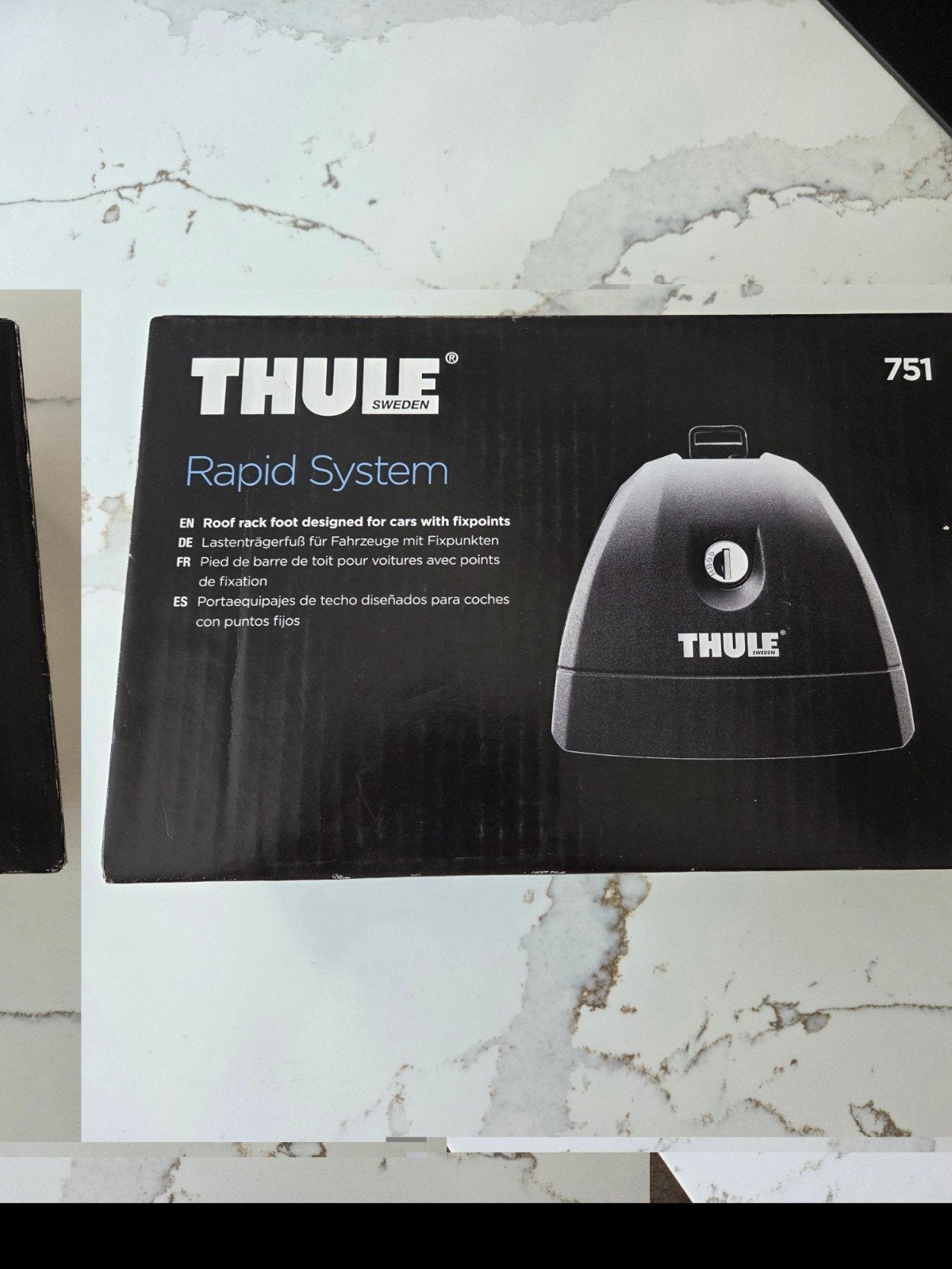 Thule Rapid System 751 dakdrager voetenset, Auto diversen, Ophalen of Verzenden, Nieuw