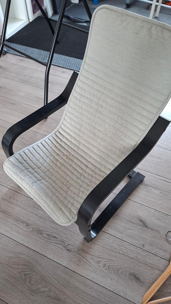 Poang ikea stoel voor kinderen, Tuin en Terras, Ophalen, Zo goed als nieuw, Hout