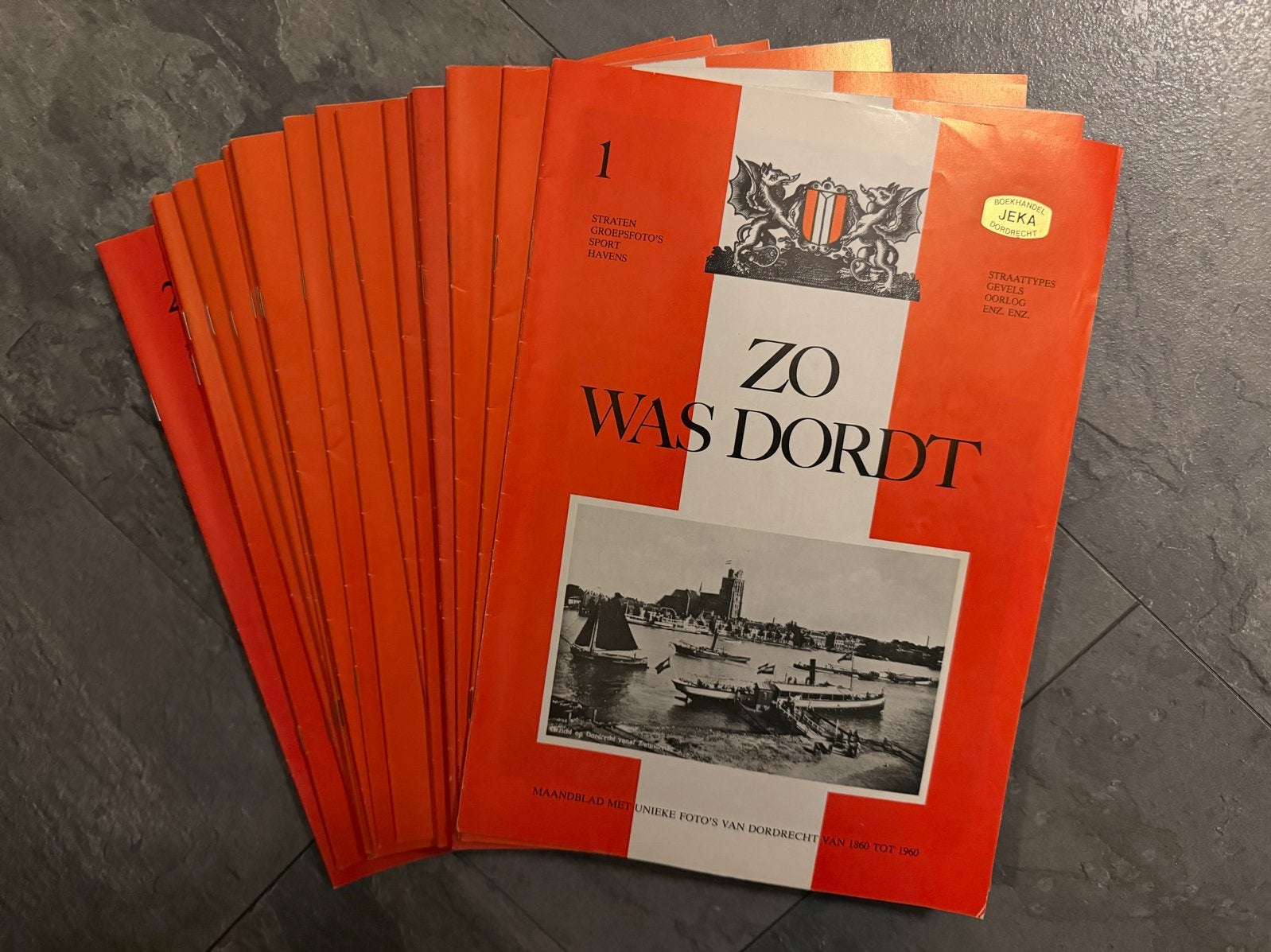 Zo Was Dordt - Boekjes 1 t/m 25 (nr. 10 ontbreekt), Boeken, Ophalen of Verzenden, 20e eeuw of later, Gelezen