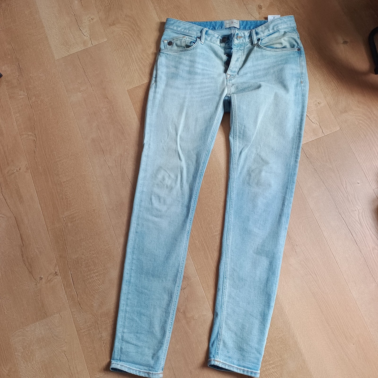 Cast Iron Riser Slim Fit Jeans W32/L32, Blauw, W32 (confectie 46) of kleiner, Ophalen of Verzenden, Cast Iron