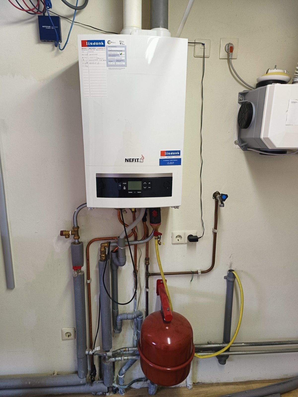 Nefit Trendline HRC 30 CW 5 CV-ketel - Uitstekende staat, Ophalen, Zo goed als nieuw, Cv-ketel of Combi-ketel, Hoog rendement (Hr)