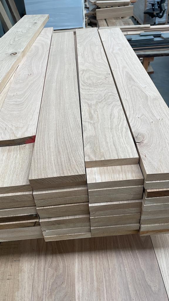 Eiken planken | 4 zijdig geschaafd | gedroogd 8-10%, Ophalen, Nieuw, 250 cm of meer, Planken