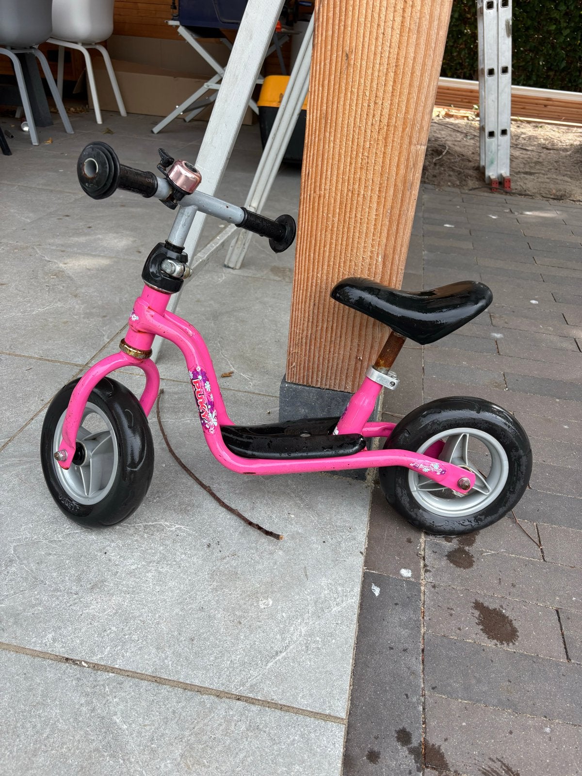 Puky loopfiets roze - goed gebruikt, Ophalen, Gebruikt, Loopfiets