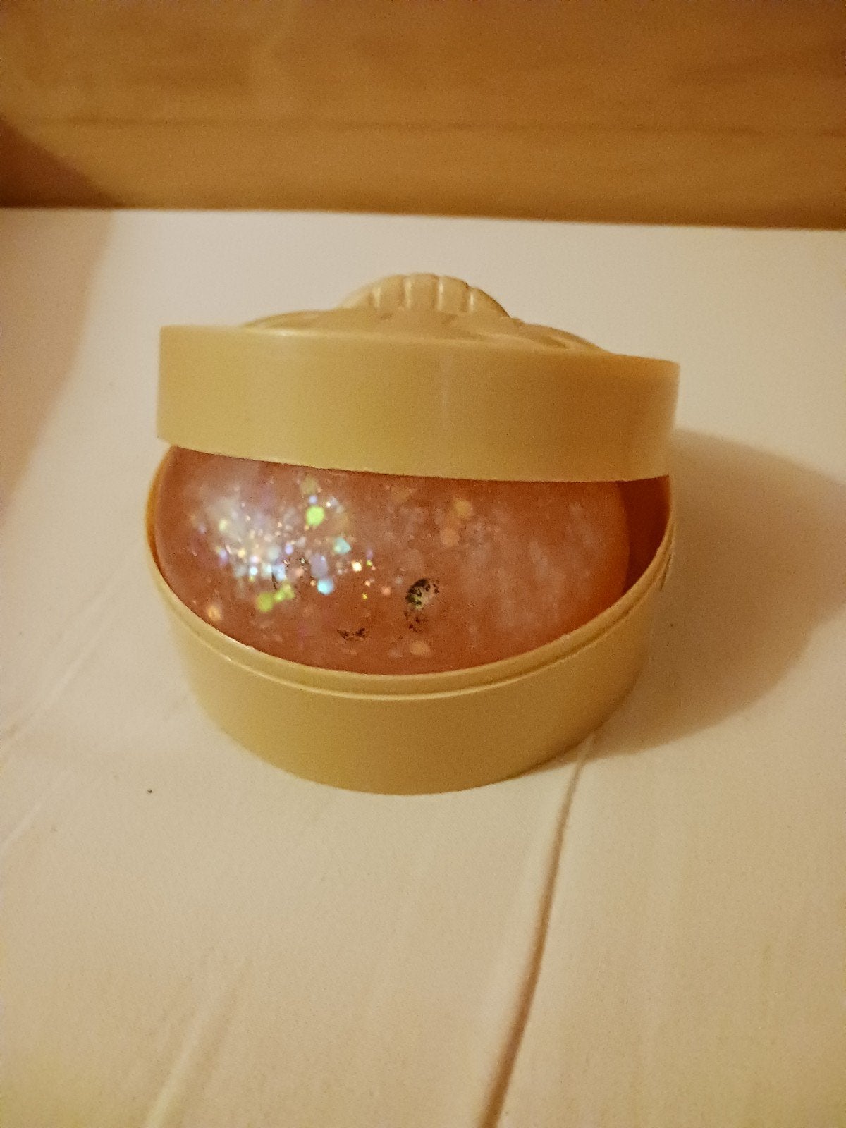 Squishy dumpling glitter roze., Ophalen of Verzenden