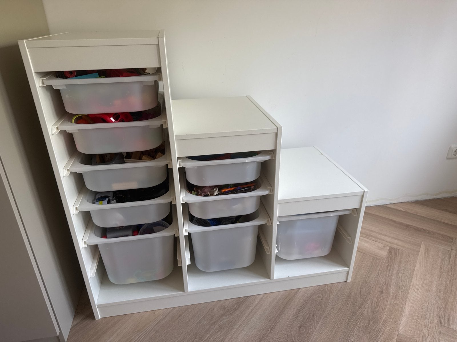 IKEA Trofast opbergcombinatie met bakken, Ophalen, Gebruikt, Kast, 100 cm of meer