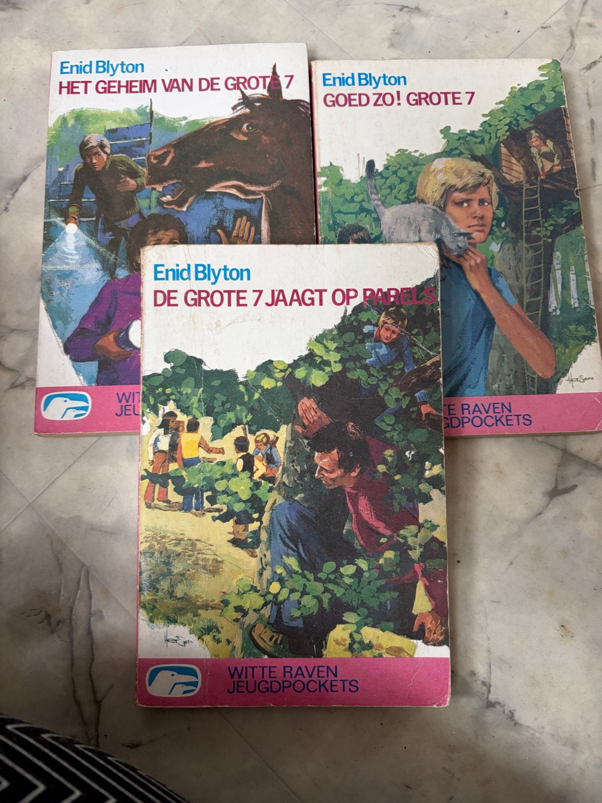 Enid Blyton - De Grote 7 (3 boeken), Ophalen of Verzenden, Gelezen, Fictie algemeen