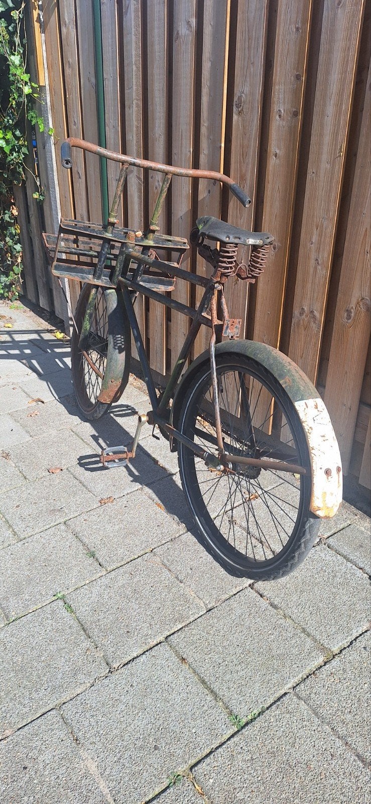 Oude Transportfiets - Opknapper/Decoratie, Ophalen