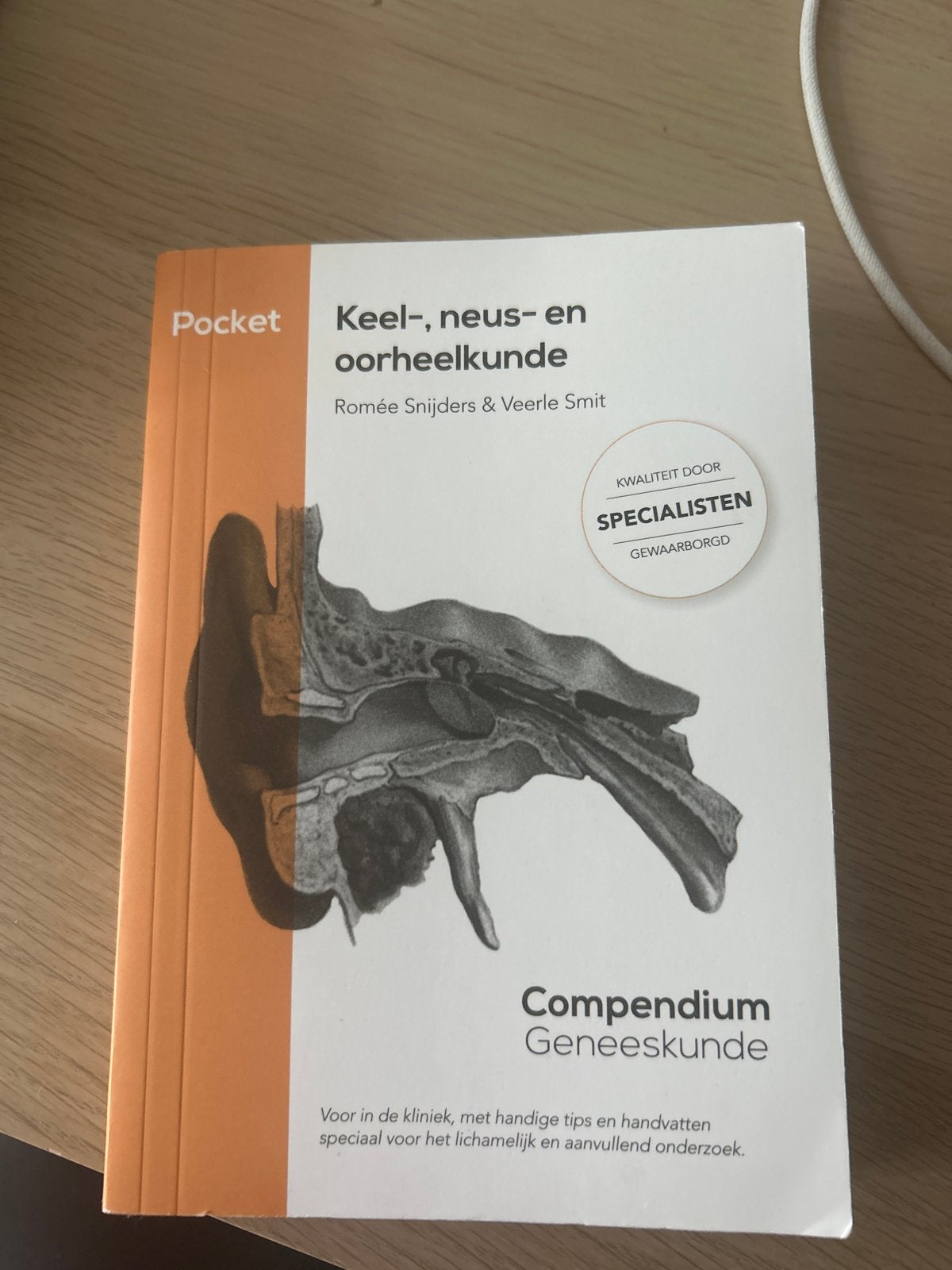 Compendium Geneeskunde: Keel-, neus- en oorheelkunde, Ophalen of Verzenden, Beta, Nieuw, WO