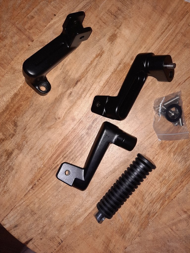 Originele Indian Motorcycle Passagiers Voetsteun + Beugels, Motoren, Ophalen of Verzenden