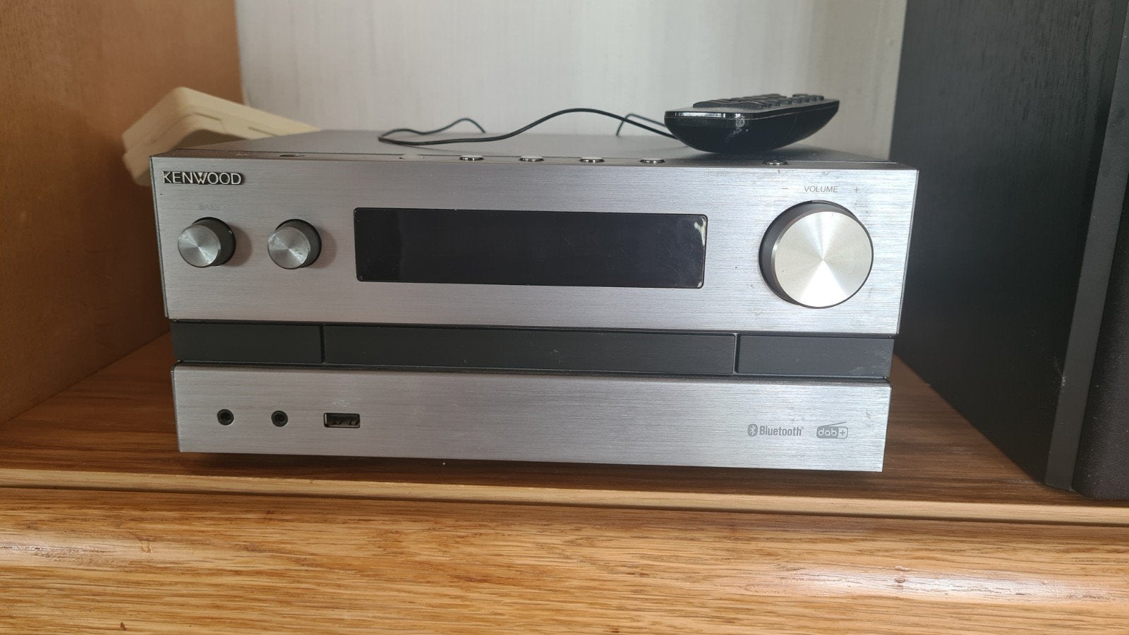 Kenwood M-820DAB Microset met Bluetooth en DAB+, Ophalen, Zo goed als nieuw, Tuner of Radio, Microset