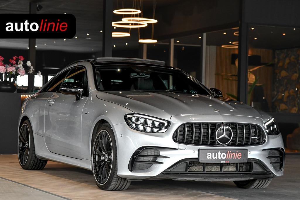 Mercedes-Benz E-klasse Coupé AMG 53 4MATIC+. Pano, Luchtv,, 435 pk, Gebruikt, 11 km/l, Bedrijf