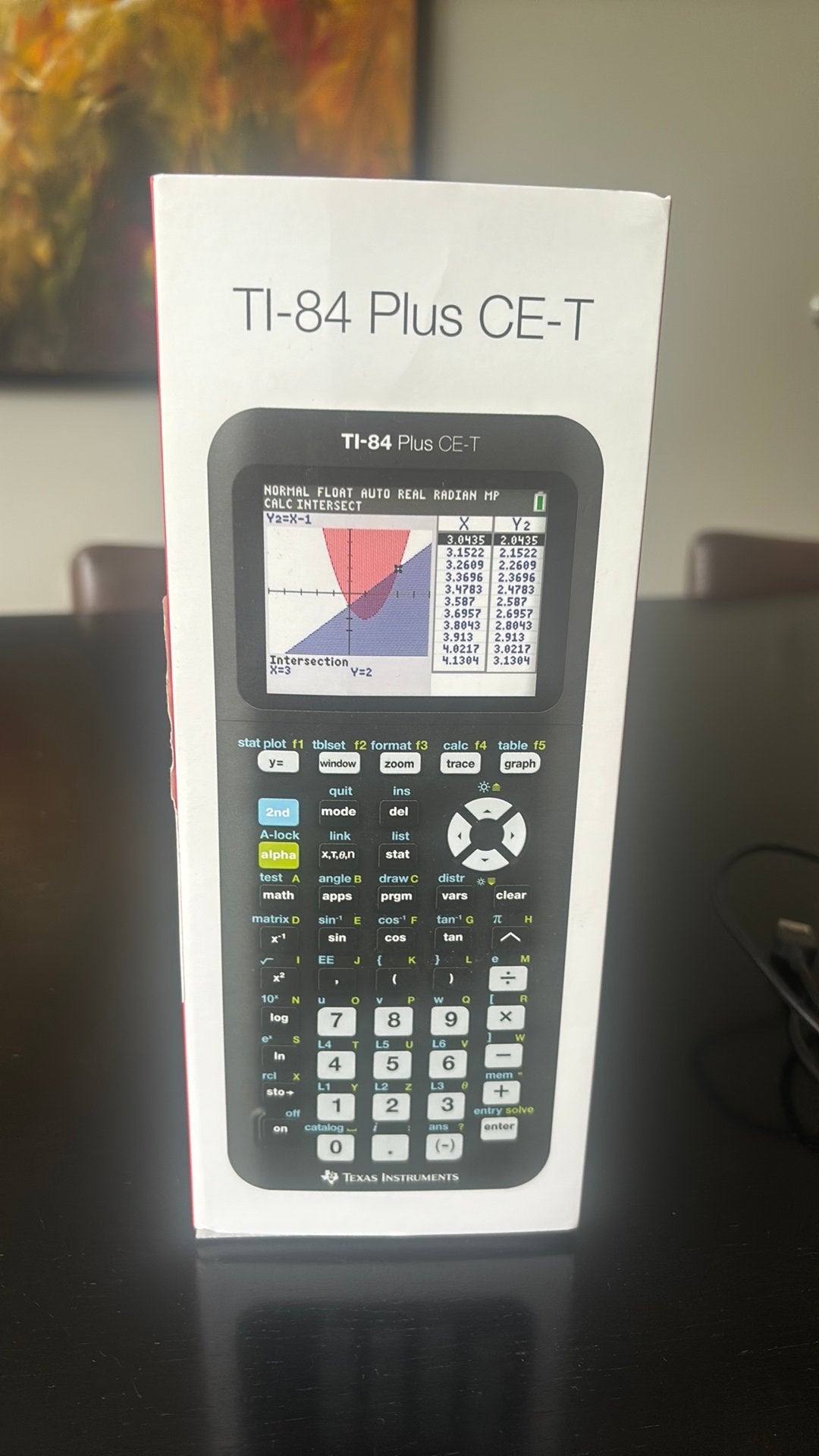 Grafische rekenmachine TI-84 Plus CE-T, Ophalen of Verzenden, Grafische rekenmachine, Zo goed als nieuw