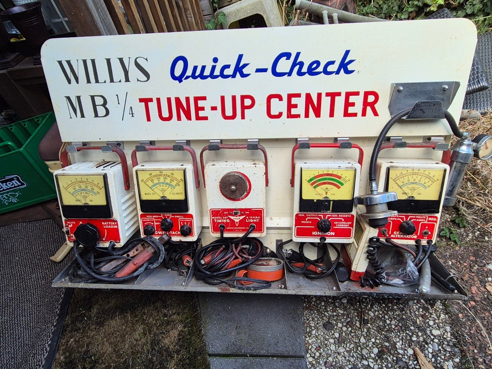 Willys Quick-Check MB 1/4 Tune-Up Center, Auto diversen, Ophalen, Gebruikt
