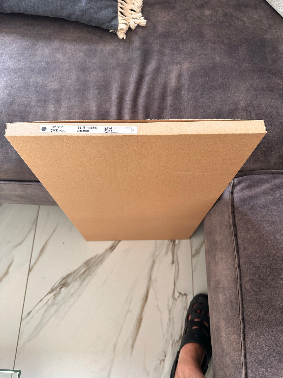IKEA VOXTORP Deur, donkergrijs, 60x40 cm - Nieuw in doos, Ophalen, Nieuw