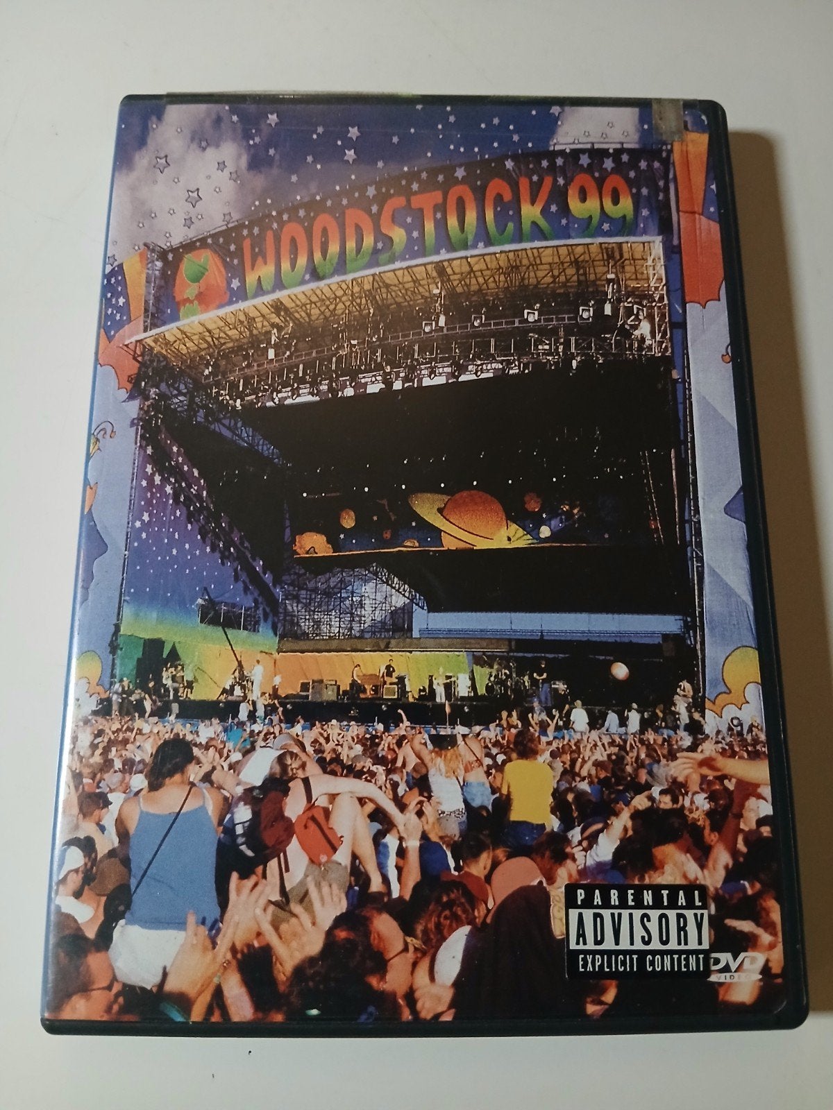 Woodstock 99 - Live Concert Metallica, Korn, Limp Bizkit DVD, Cd's en Dvd's, Alle leeftijden, Ophalen of Verzenden, Zo goed als nieuw