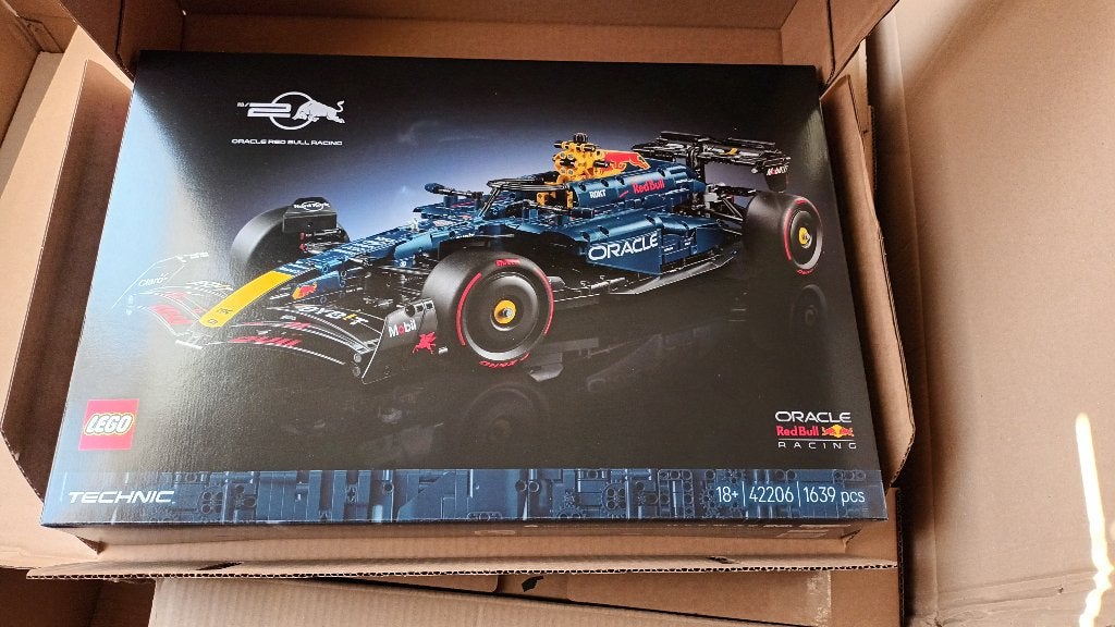 Lego Set 42206 – Oracle Red Bull Racing RB20 F1-auto, Lego, Ophalen of Verzenden, Technic, Complete set