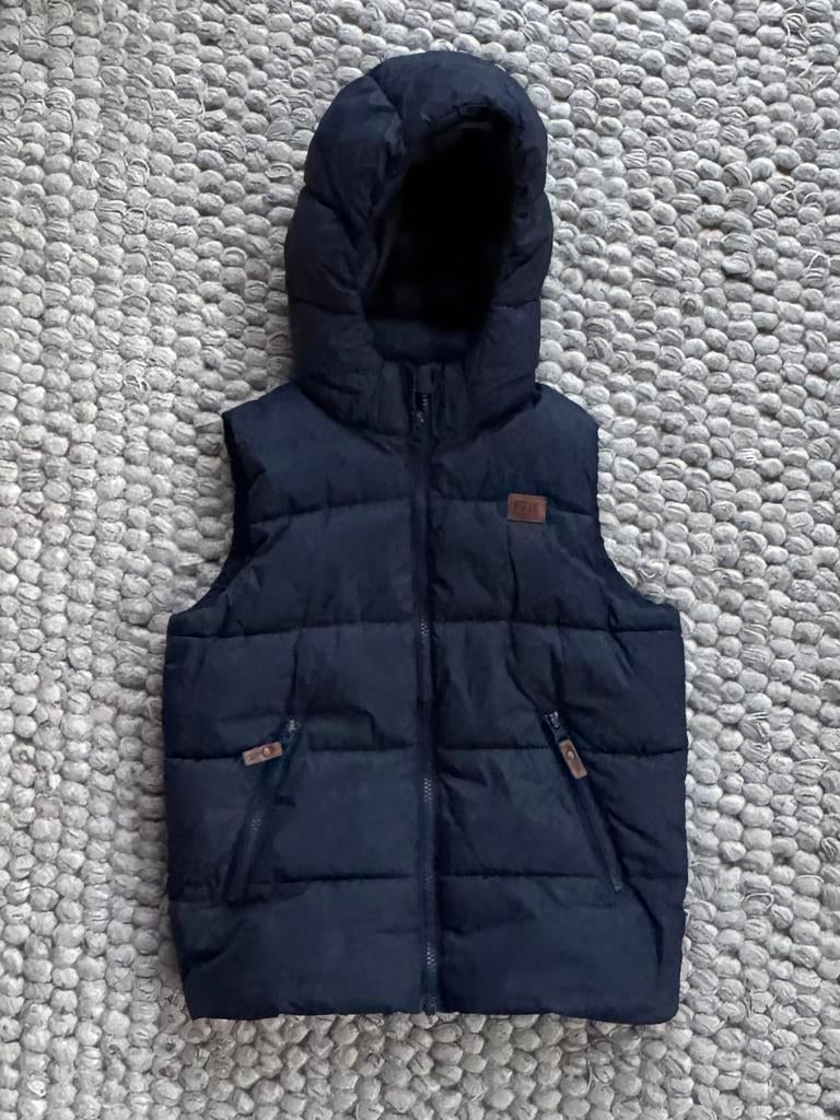 PompdeLux bodywarmer donkerblauw maat 122-128, Ophalen of Verzenden, Zo goed als nieuw, Pomp de Lux, Jongen