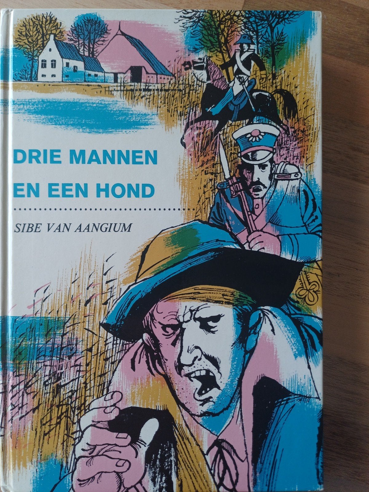 Drie mannen  en een hond. SIEBE VAN AANGIUM, Ophalen of Verzenden, Zo goed als nieuw, Fictie