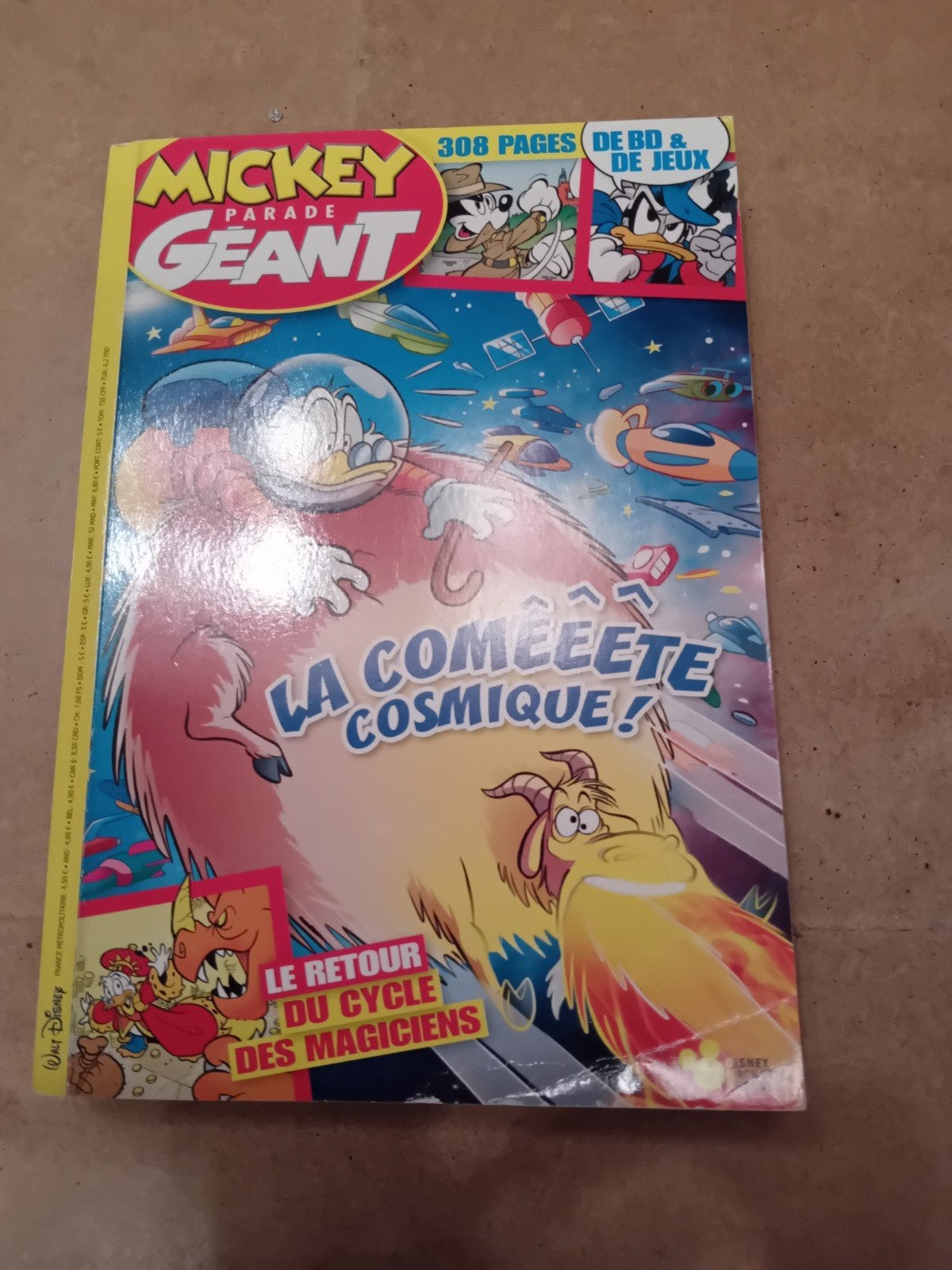 Donald Duck / Mickey Mouse pocket Franstalig, Boeken, Eén comic, Ophalen of Verzenden, Europa