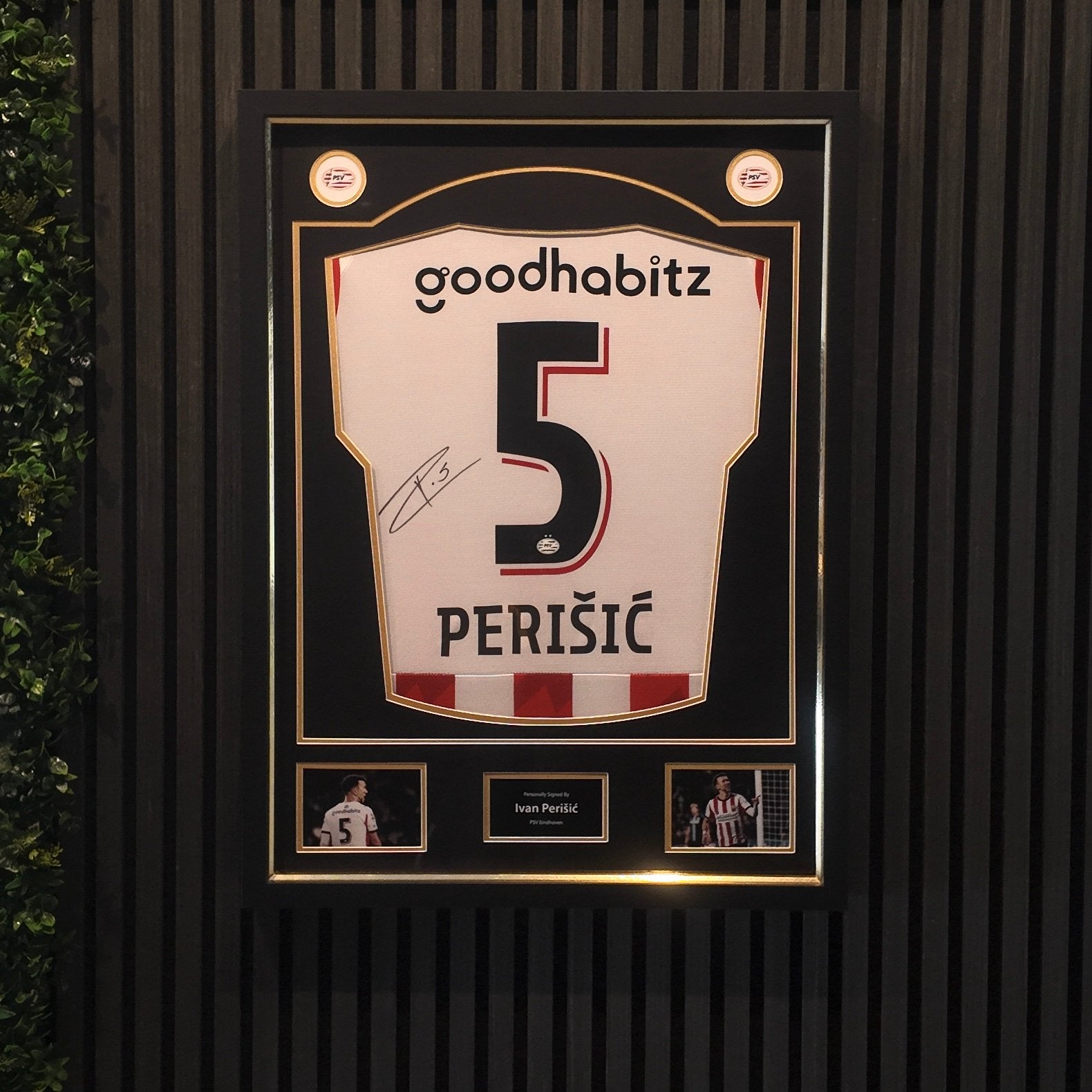 Perisic gesigneerd PSV thuisshirt ingelijst met videobewijs, Verzamelen, Sportartikelen en Voetbal, Verzenden, Nieuw