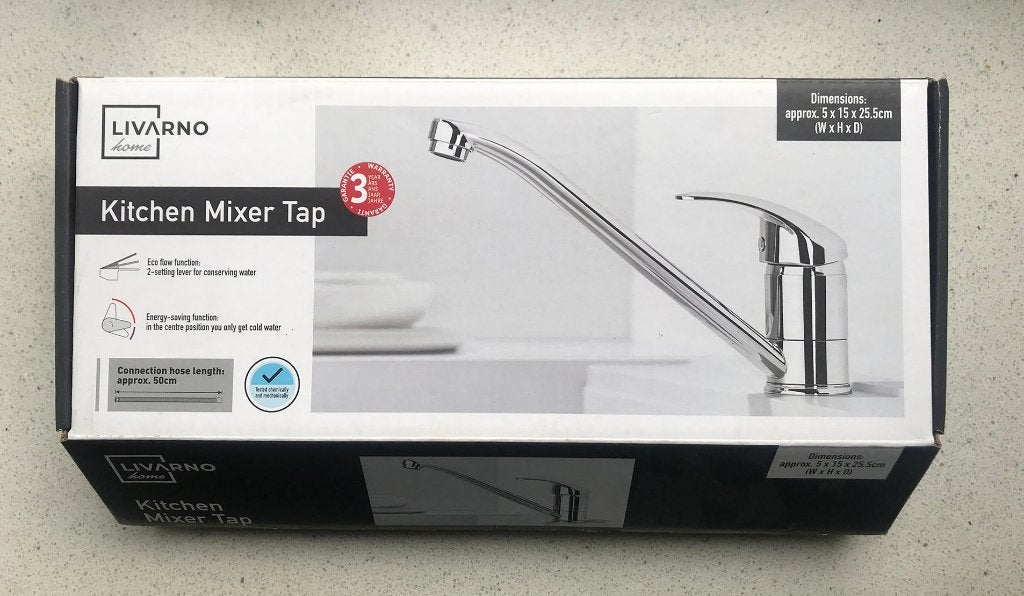 Keuken mengkraan, Ophalen, Nieuw, Chroom, Kraan