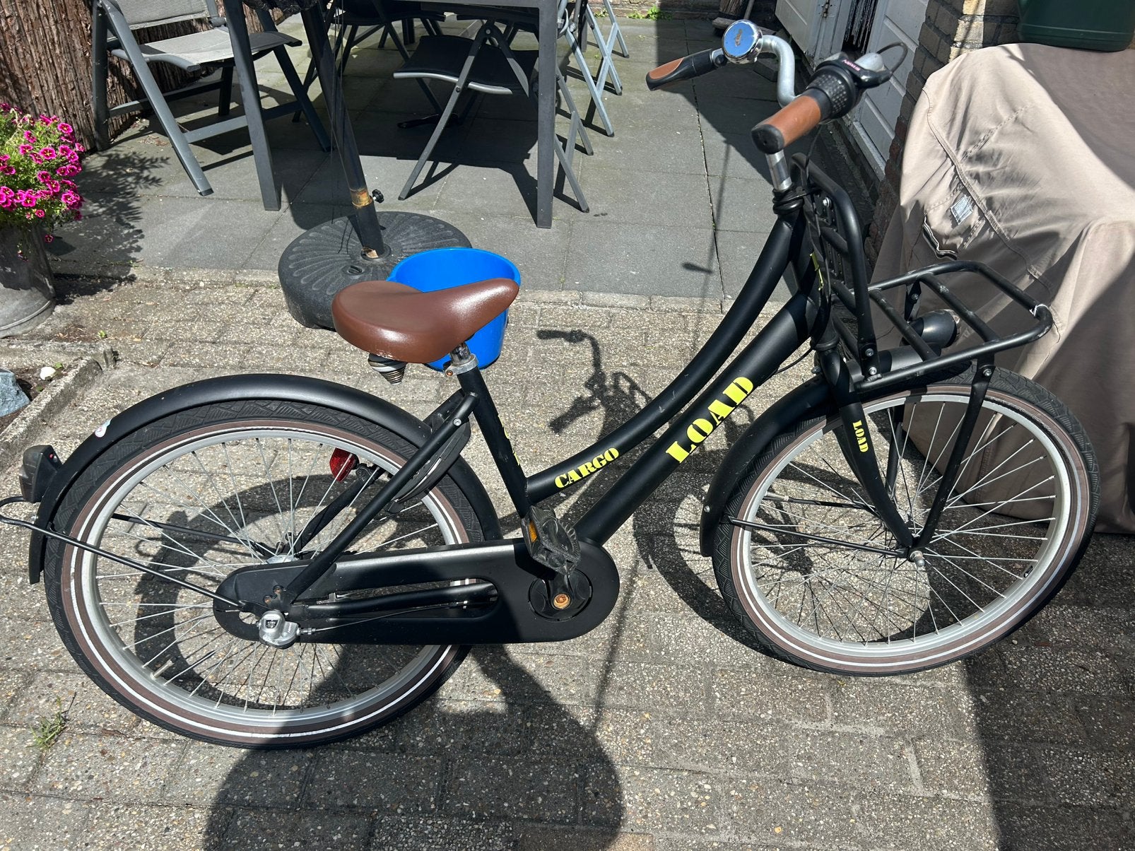 24 inch meisjesfiets, cruiser, Ophalen, Gebruikt, Terugtraprem