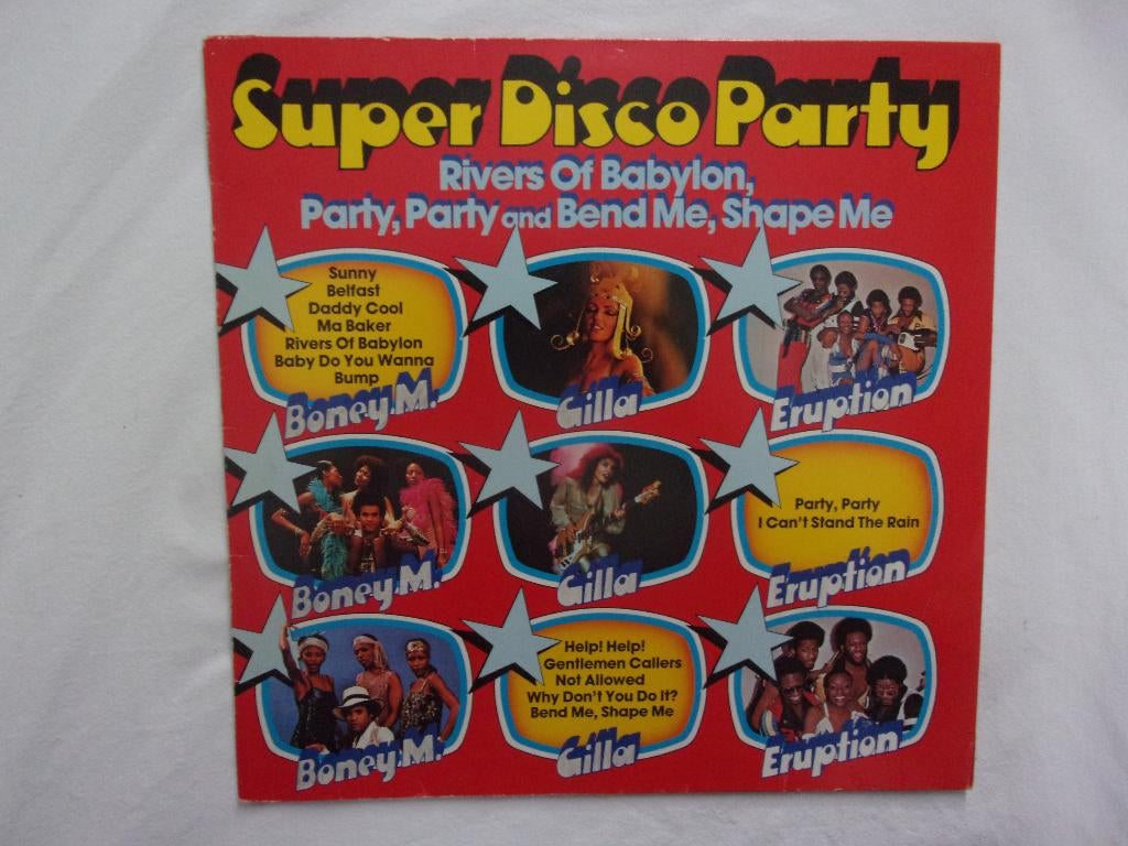 Super disco party LP, Cd's en Dvd's, Ophalen of Verzenden, Gebruikt, 12 inch, Pop
