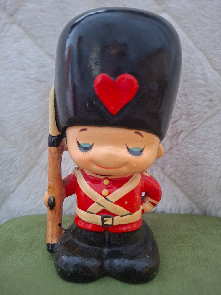 Vintage Japans Royal Guard Beeldje/Spaarpot Rune Naito Stijl, Ophalen of Verzenden