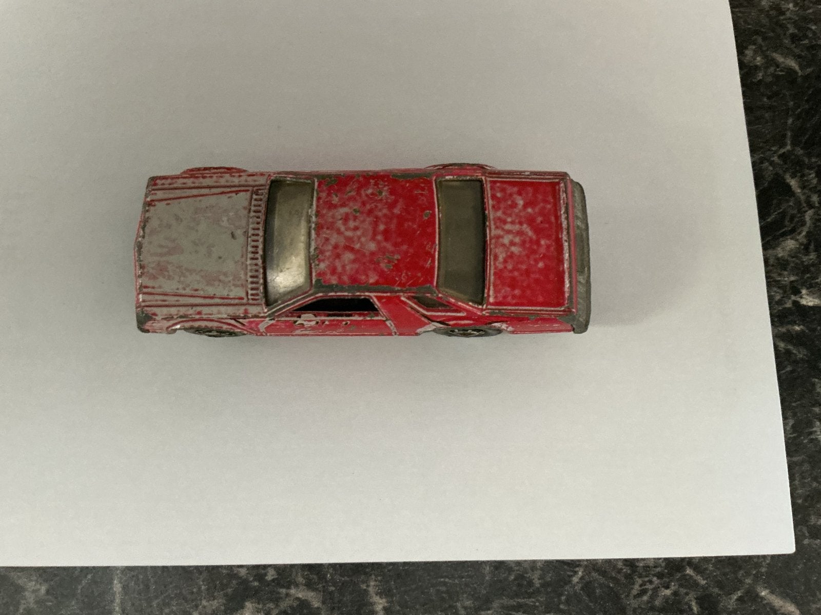 Hot Wheels Fairmont Frontrunnin' 1981 Rood mattel 1:64, Ophalen of Verzenden, Gebruikt, Auto, Overige merken